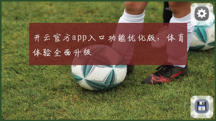 开云官方app入口功能优化版,体育体验全面升级