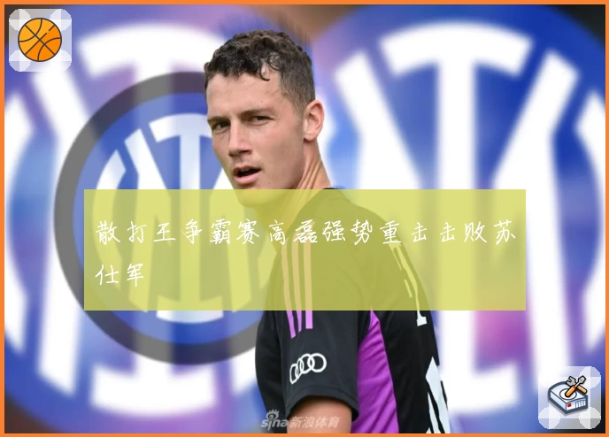 散打王争霸赛高磊强势重击击败苏仕军